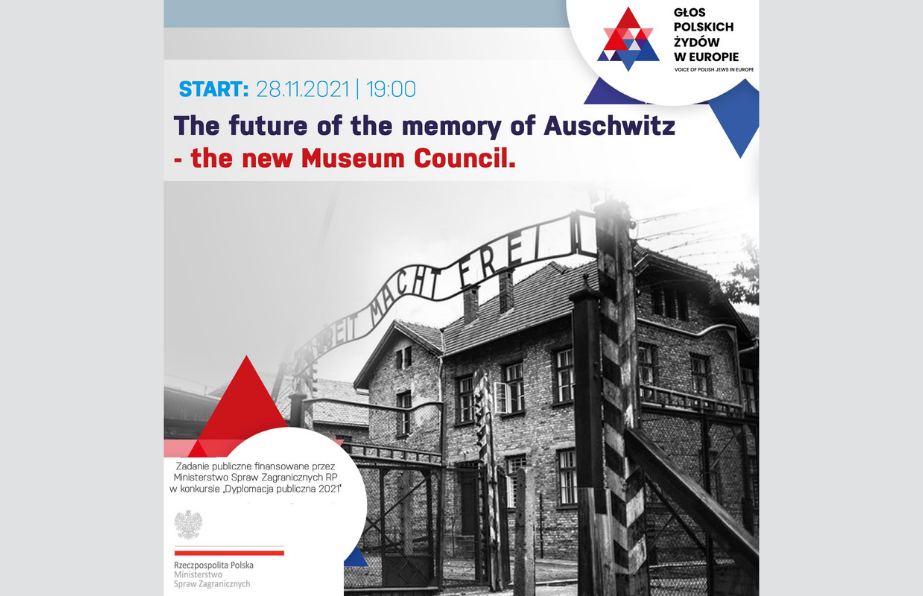 Online meeting: “The Future of the Memory of Auschwitz – the New Auschwitz-Birkenau Museum Council”