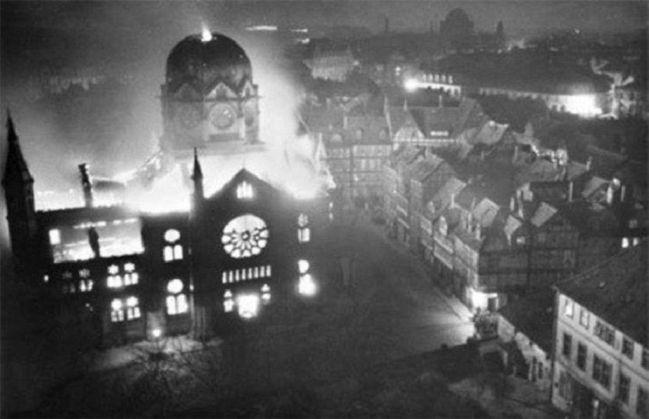 The celebrations of the 83rd Anniversary of the Kristallnacht