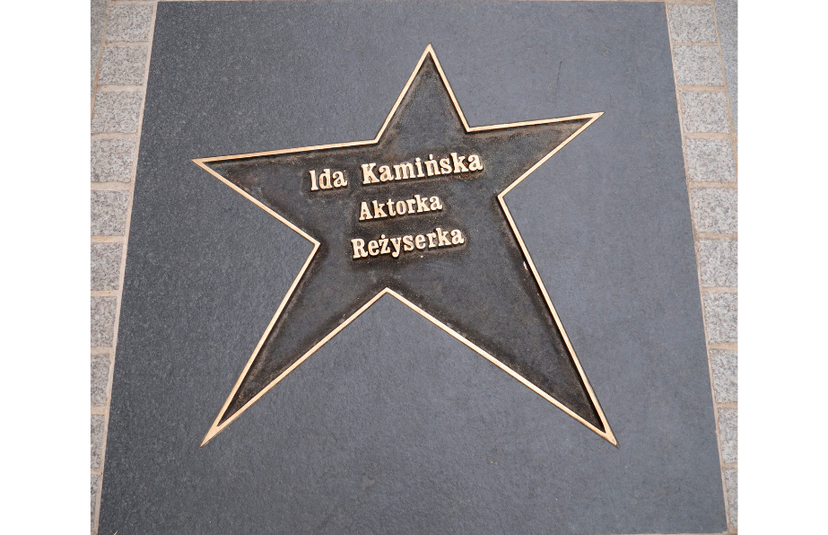 Unveiling of Ida Kaminska’s Star on the Łódź Walk of Fame