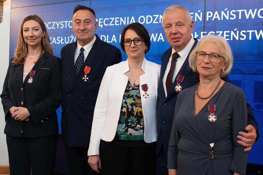 Odznaczenia państwowe dla członków TSKŻ